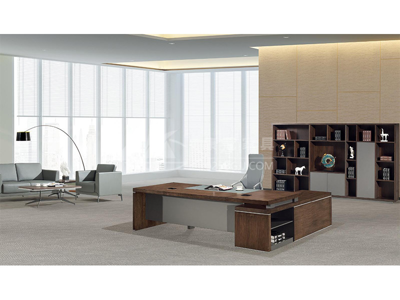 實(shí)木老板桌-10